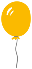 Ballon-gelb